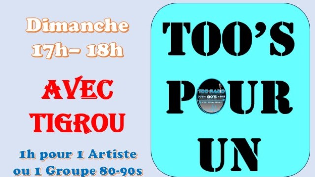 TOO'S POUR UN par TIGROU